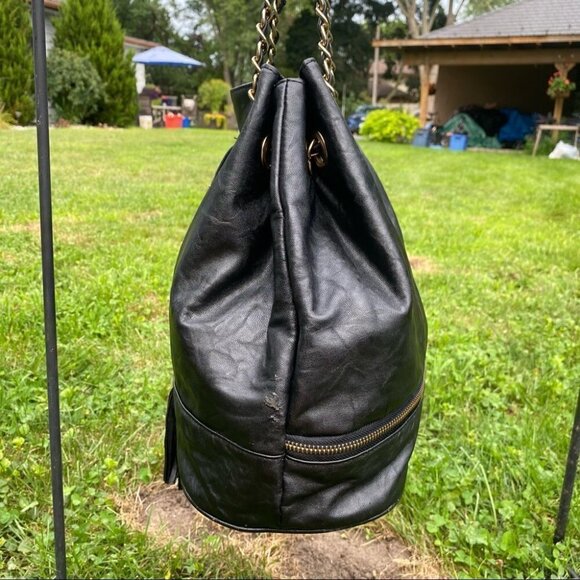 Mellow World Black Faux Leather Hobo Bag - Picture 6 of 15